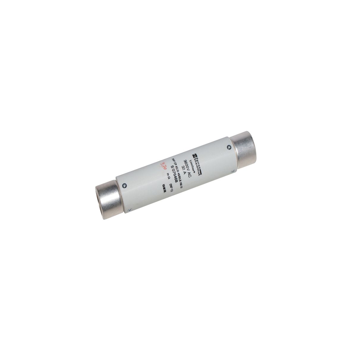 S076468 - DIN 43625 fuse for HV motor, IEC 60644, 192mm, 45mm, striker 50N, 3,6kV, 32A